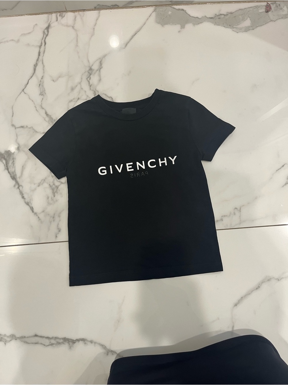 Givenchy Kids Black Logo T-Shirt 4